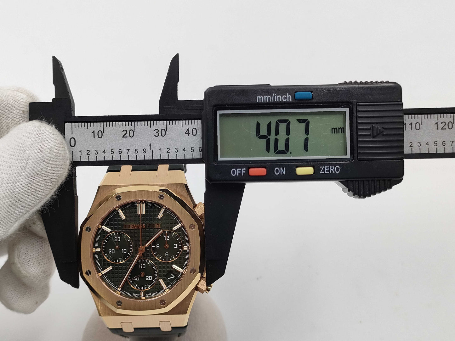 AUDEMARS PIGUET 50th Anniversary 26240OR.OO.D404CR.01 TY7179C Khaki Green Grand Tapestry Men's Watch