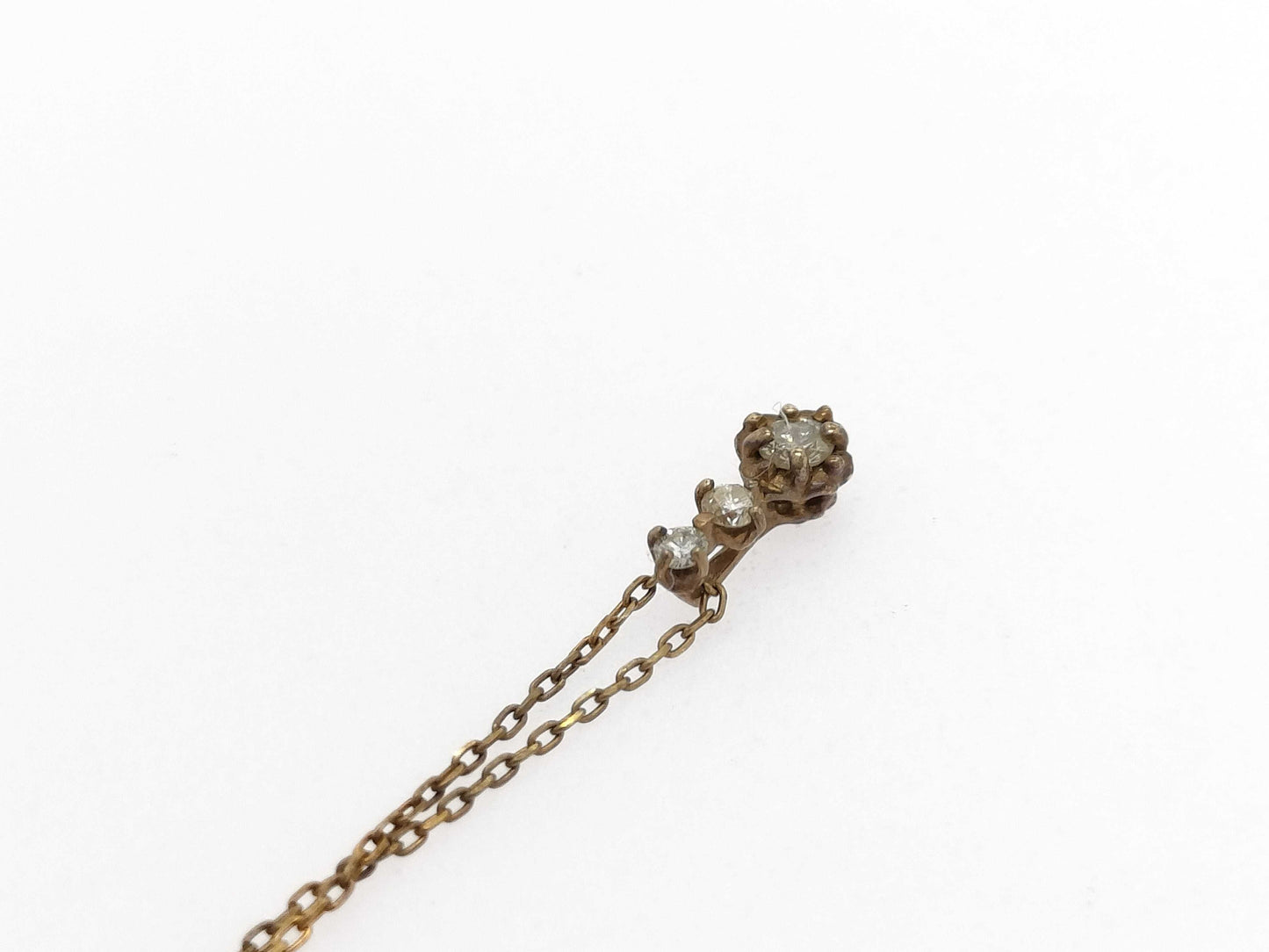 D0.06ct K10 0.7g Necklace