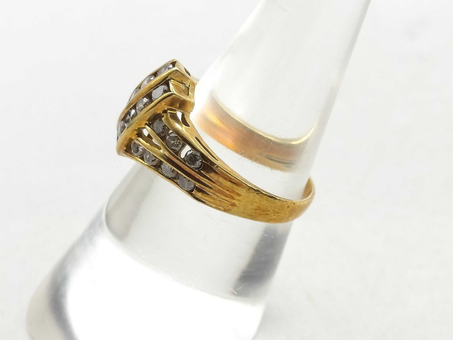 D0.81ct K18 4.0g Ring