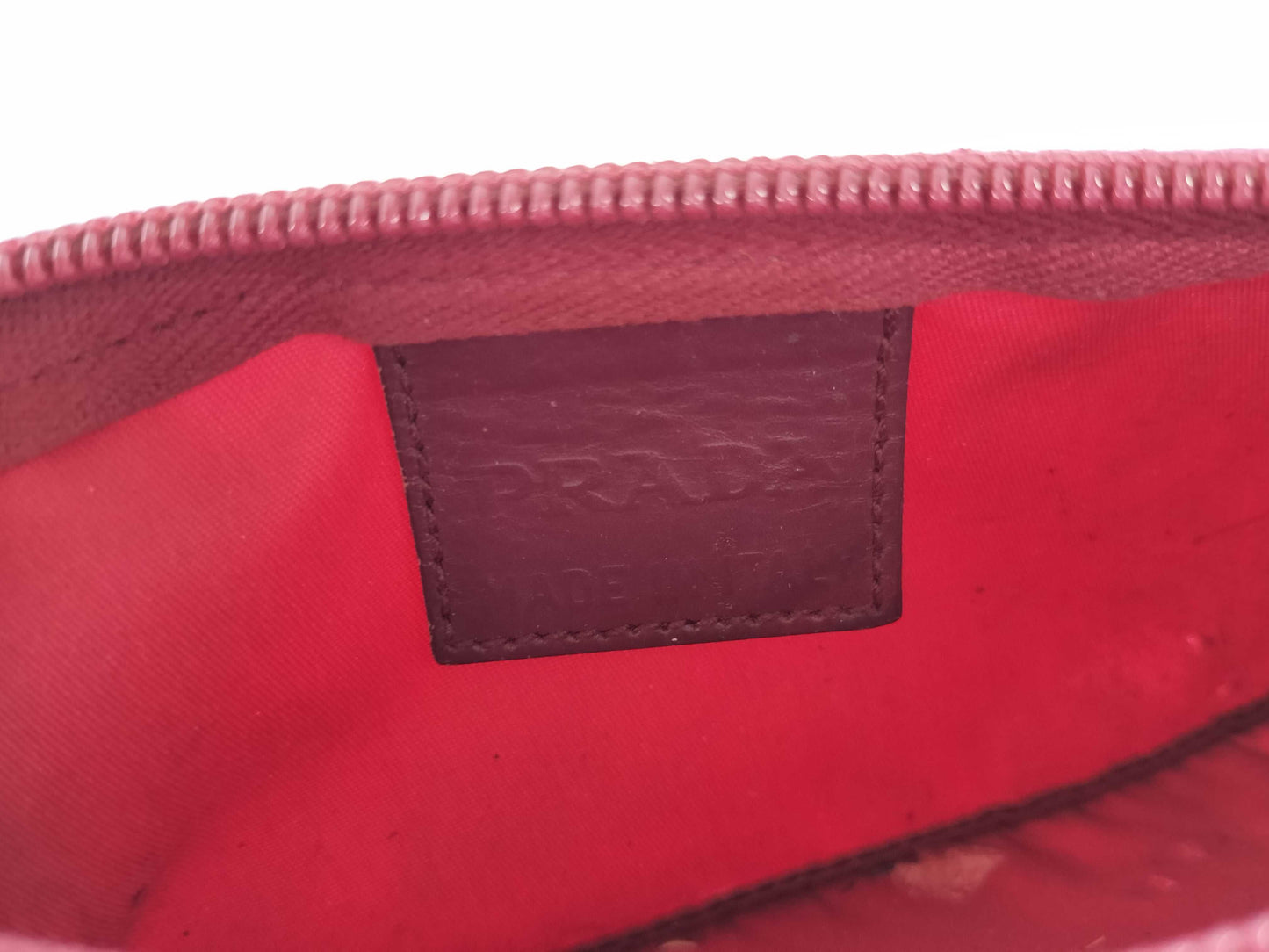 PRADA Nylon Triangle Plate Pouch Bundle