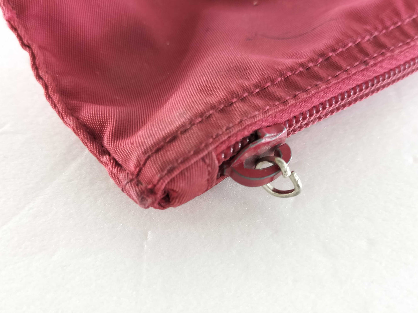 PRADA Nylon Triangle Plate Pouch Bundle