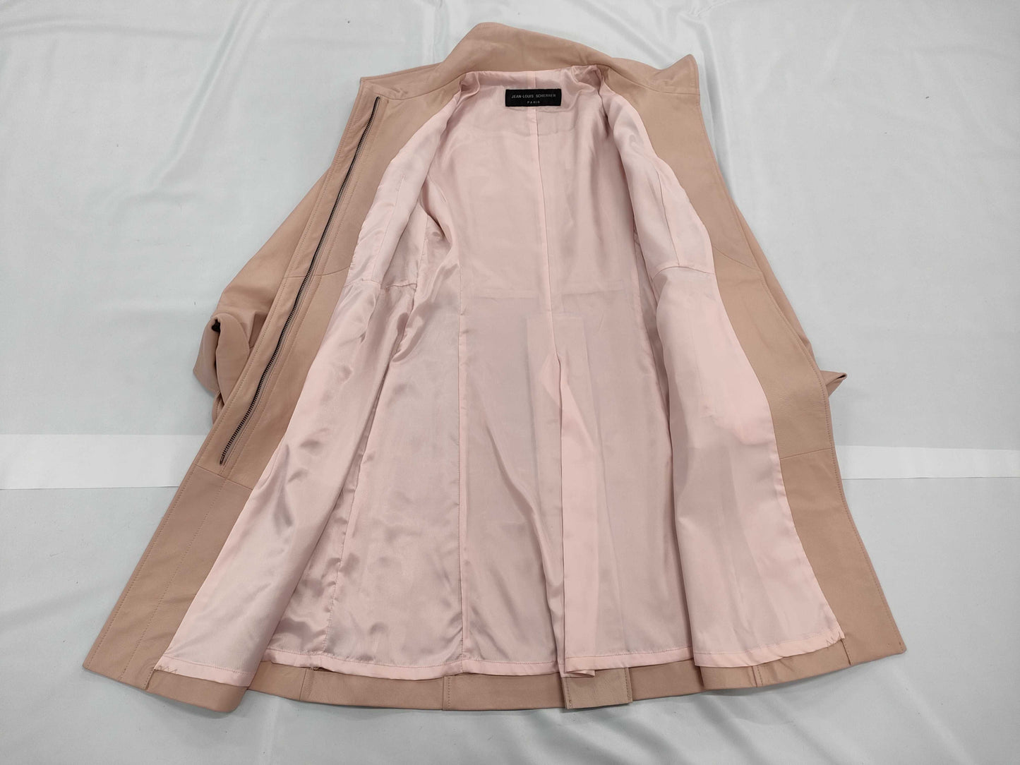 Jean Louis Cherel Leather Coat Jacket
