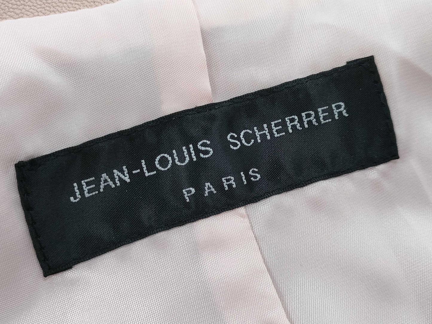 Jean Louis Cherel Leather Coat Jacket