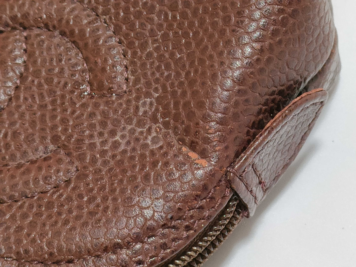 CHANEL Caviar Skin Coin Case Key Case *2 Key Case/Key Holder
