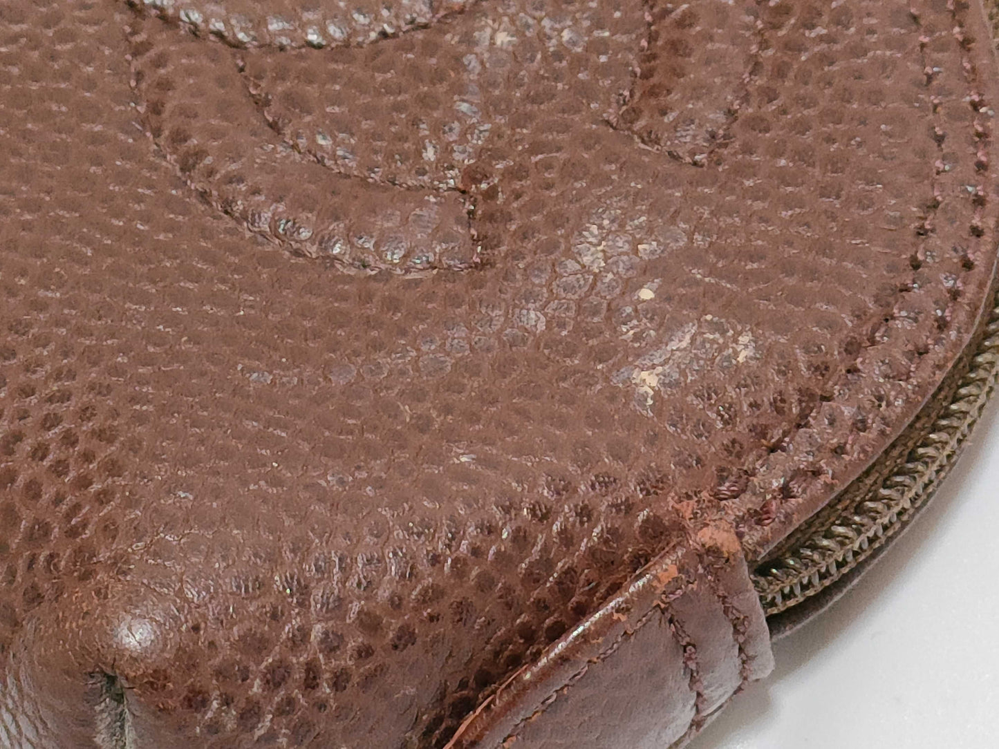 CHANEL Caviar Skin Coin Case Key Case *2 Key Case/Key Holder