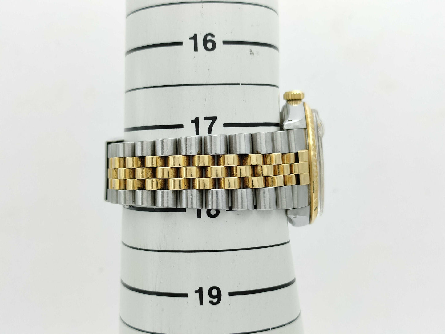 ROLEX 16013G 9838636 Houndstooth Men's Watch
