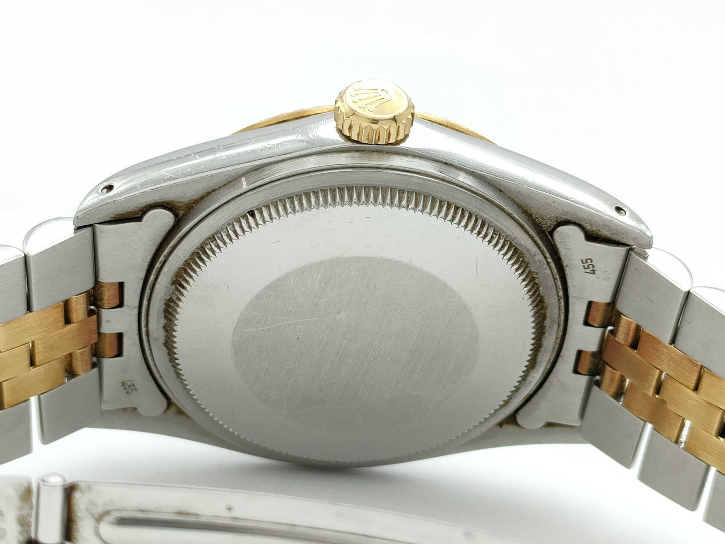 ROLEX 16013G 9838636 Houndstooth Men's Watch