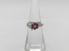 R0.46ct D0.21ct K18WG 4.0g Ring