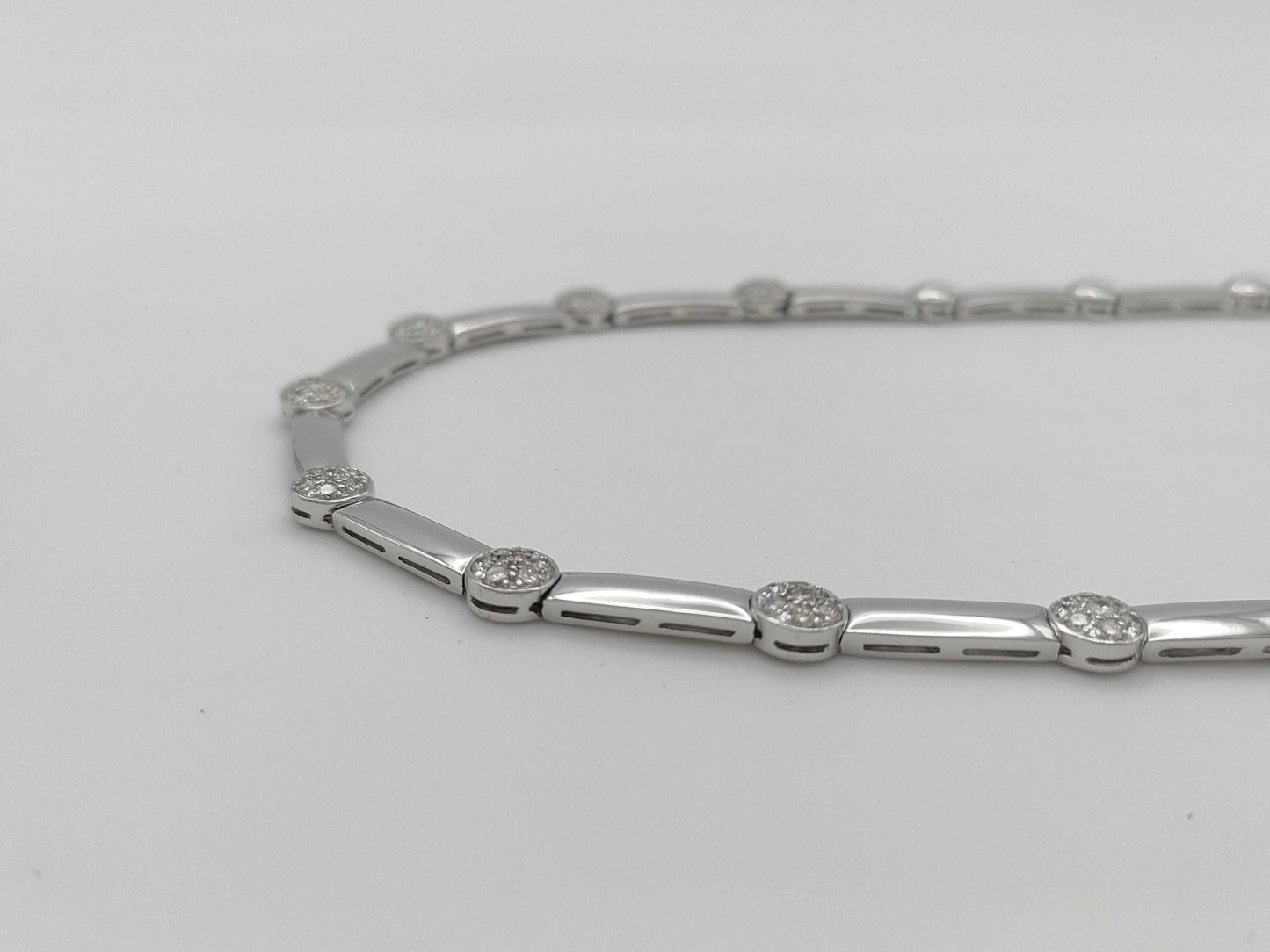 D1.50ct K18 41.0g Necklace