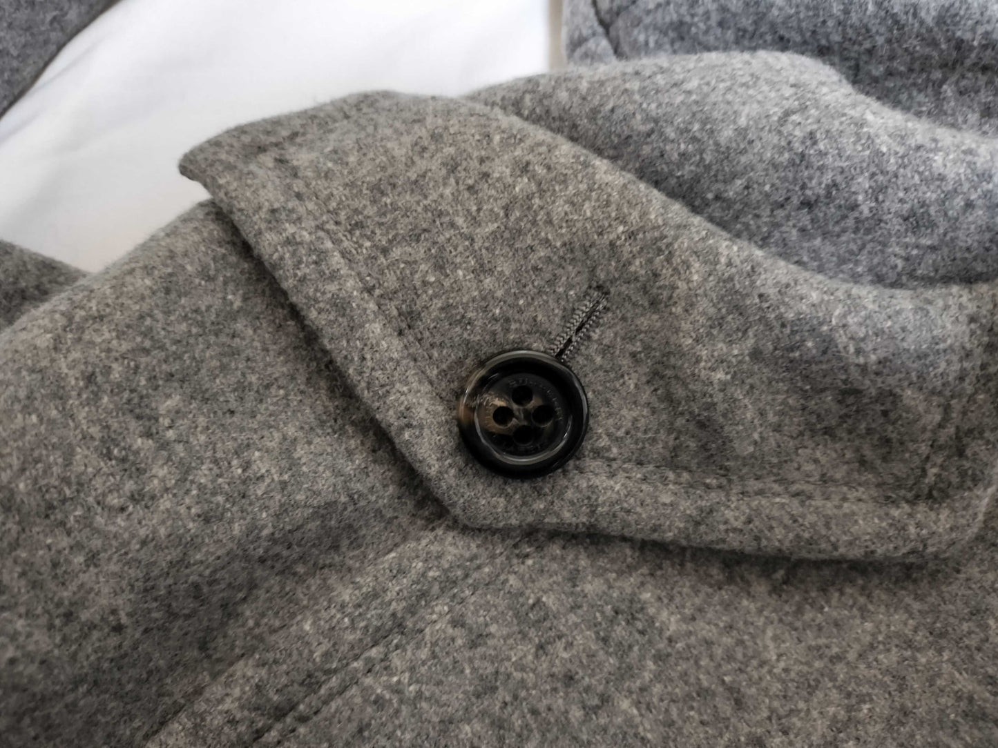 BURBERRY Blue Label Angora and Wool Coat