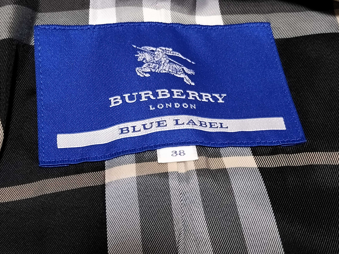 BURBERRY Blue Label Angora and Wool Coat