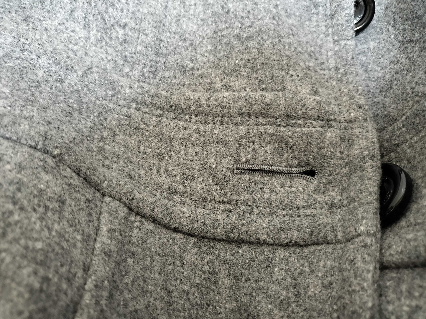 BURBERRY Blue Label Angora and Wool Coat