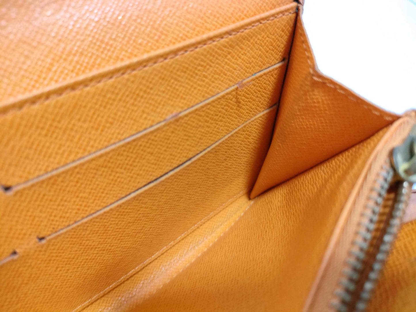 LOUIS VUITTON Epi Portefeuille Sarah + Multicle wallet