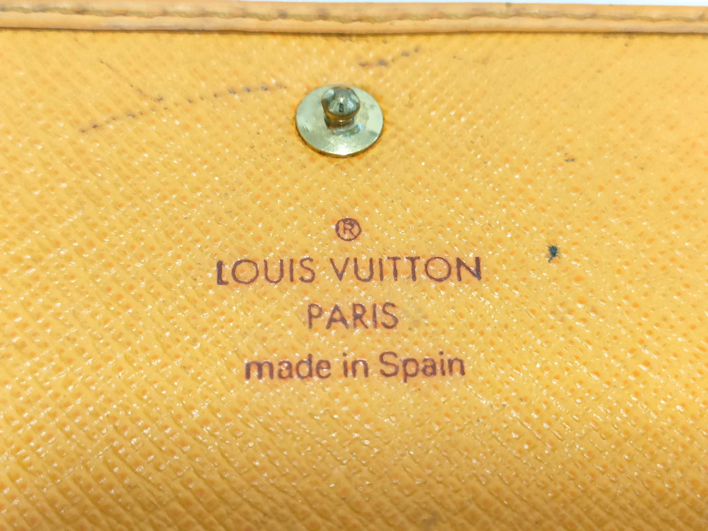 LOUIS VUITTON Epi Portefeuille Sarah + Multicle wallet