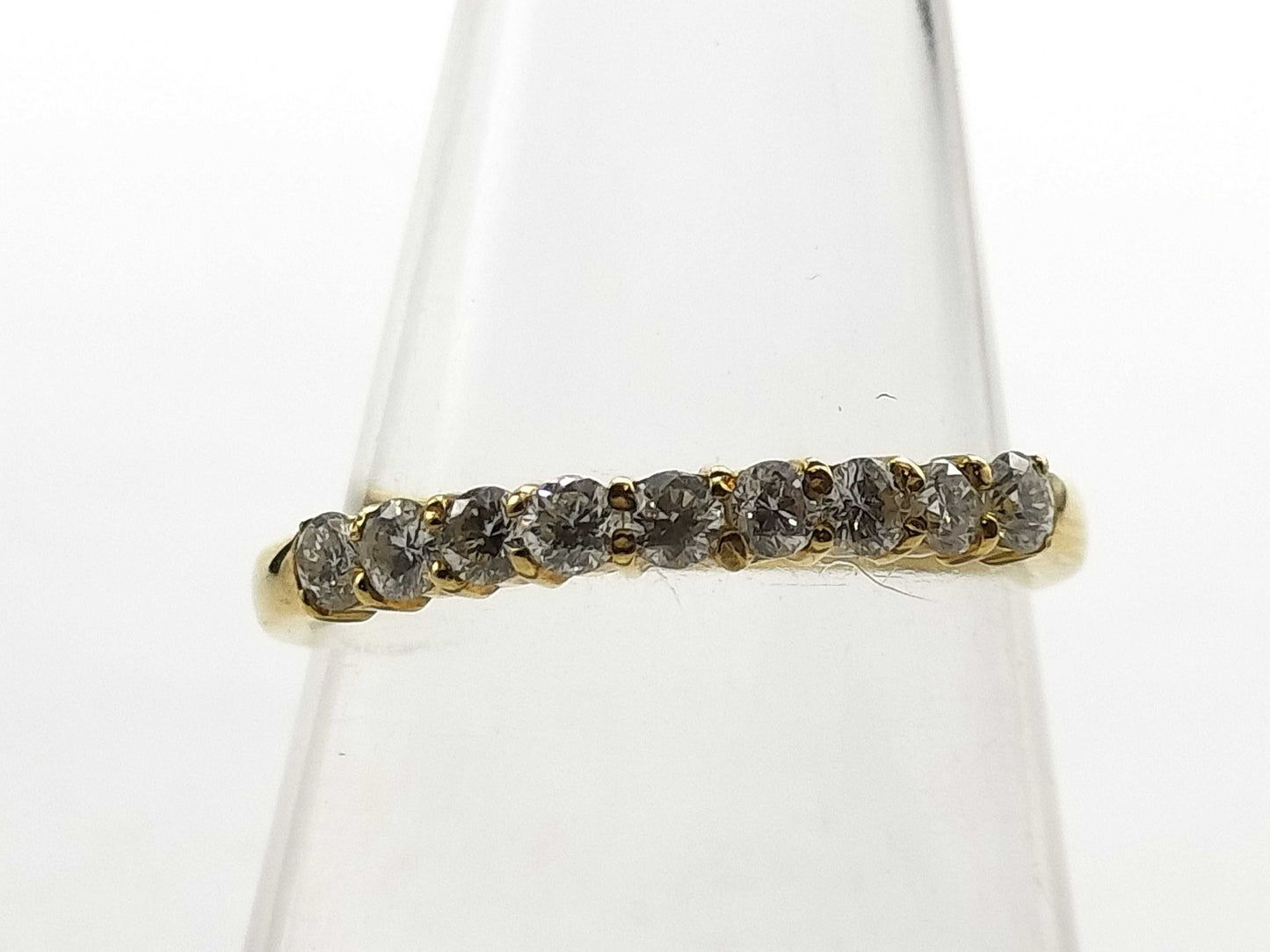 D0.32ct K18 1.6g Ring