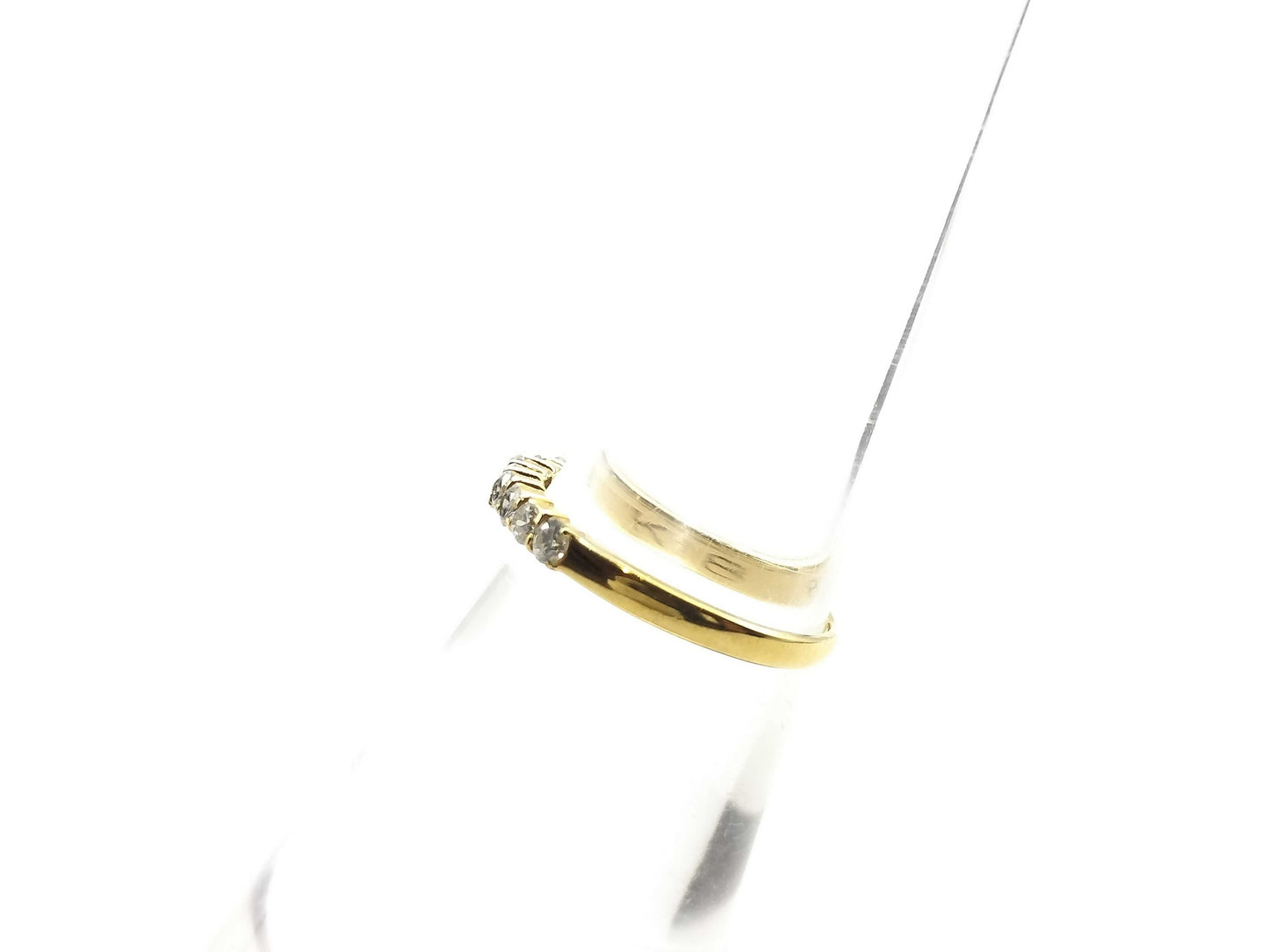 D0.32ct K18 1.6g Ring