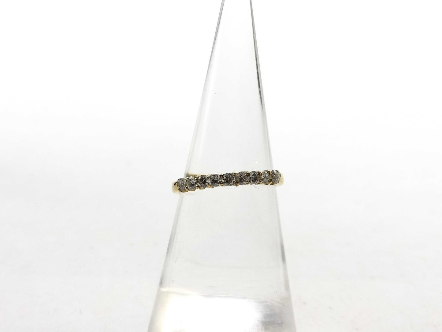 D0.32ct K18 1.6g Ring
