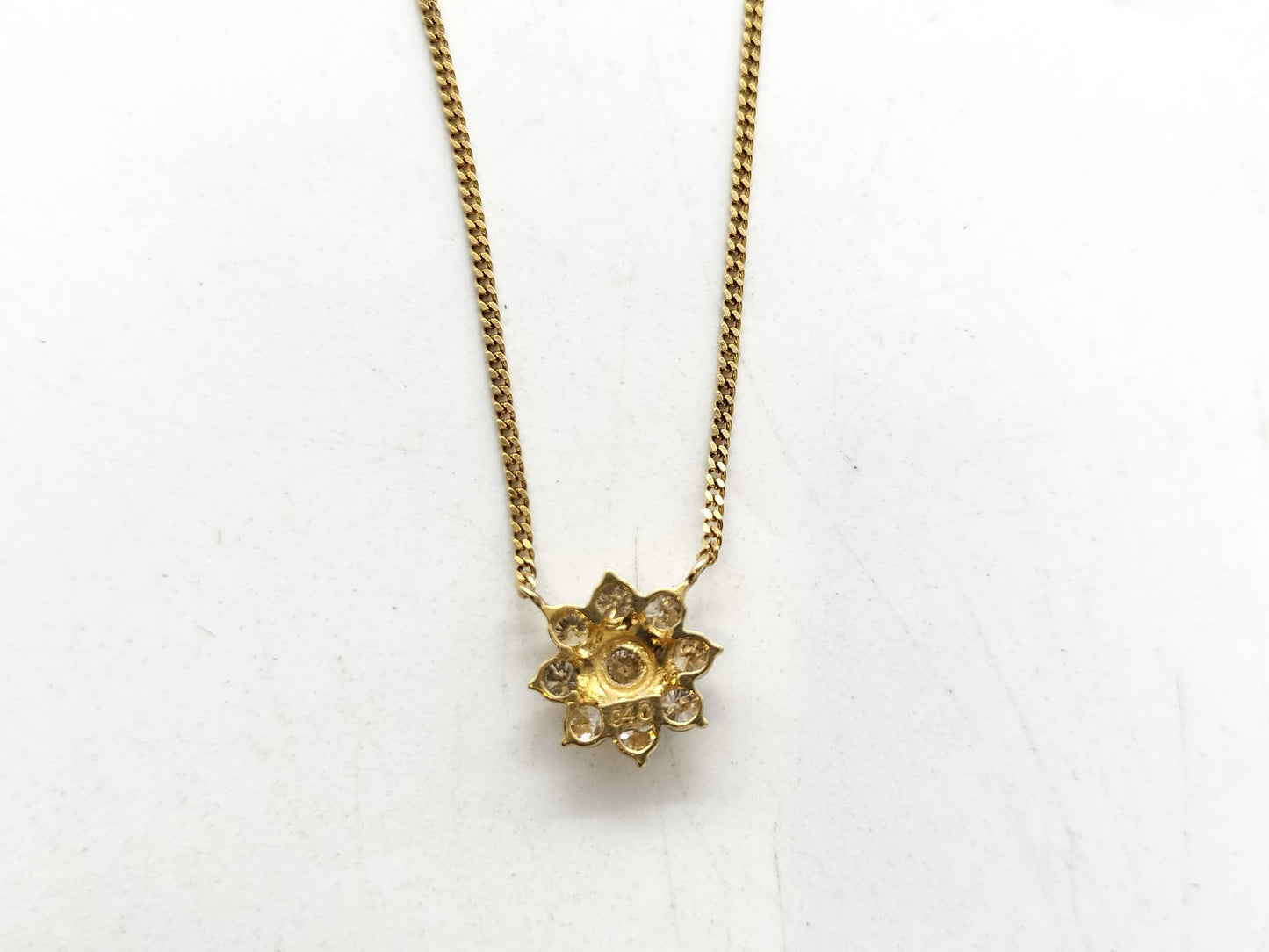 D0.40ct K18 2.2g Necklace