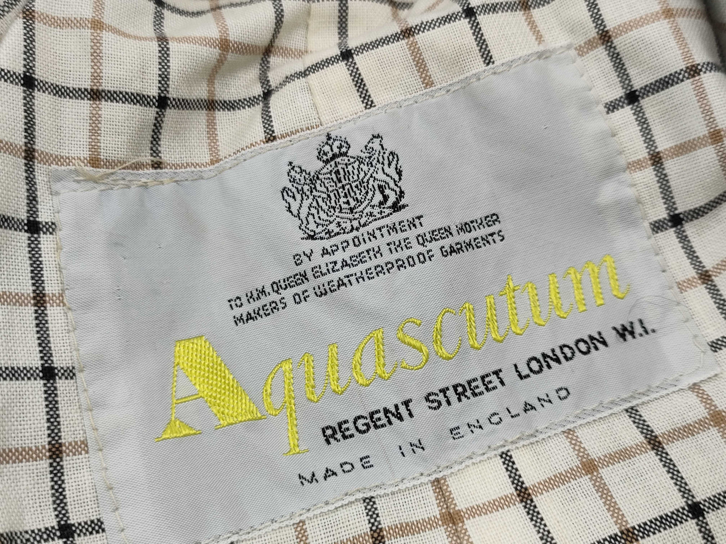Aquascutum Trench Coat Coat