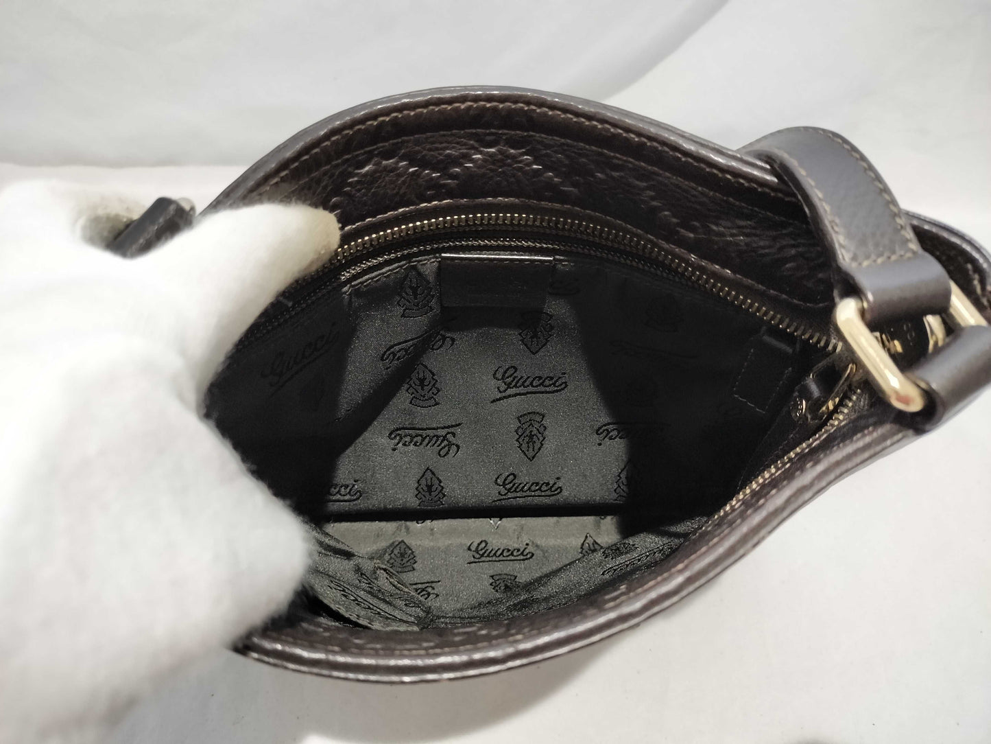 GUCCI Leather 201538 Shoulder Bag