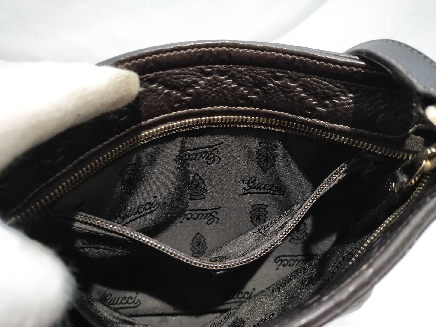 GUCCI Leather 201538 Shoulder Bag