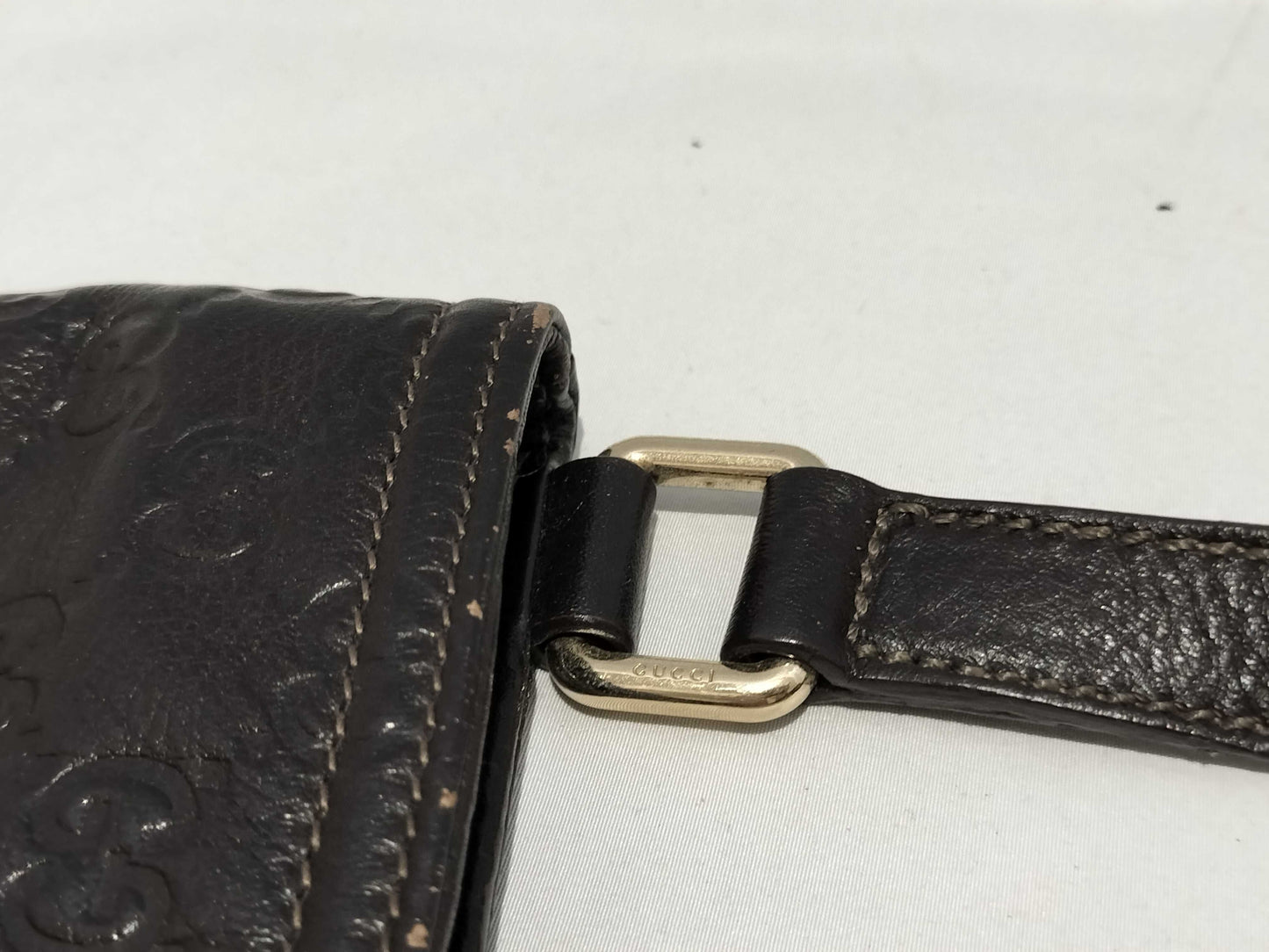 GUCCI Leather 201538 Shoulder Bag