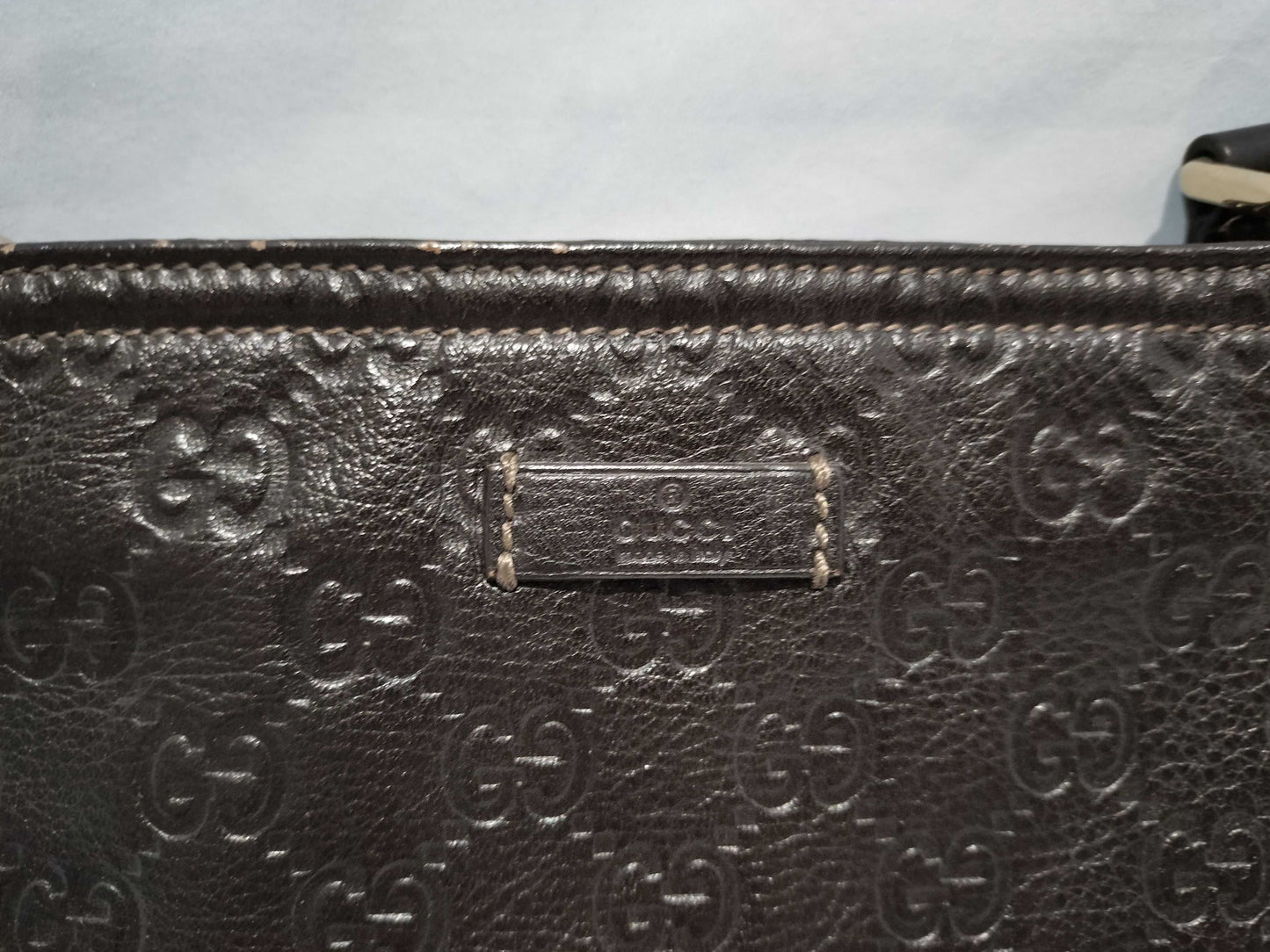 GUCCI Leather 201538 Shoulder Bag