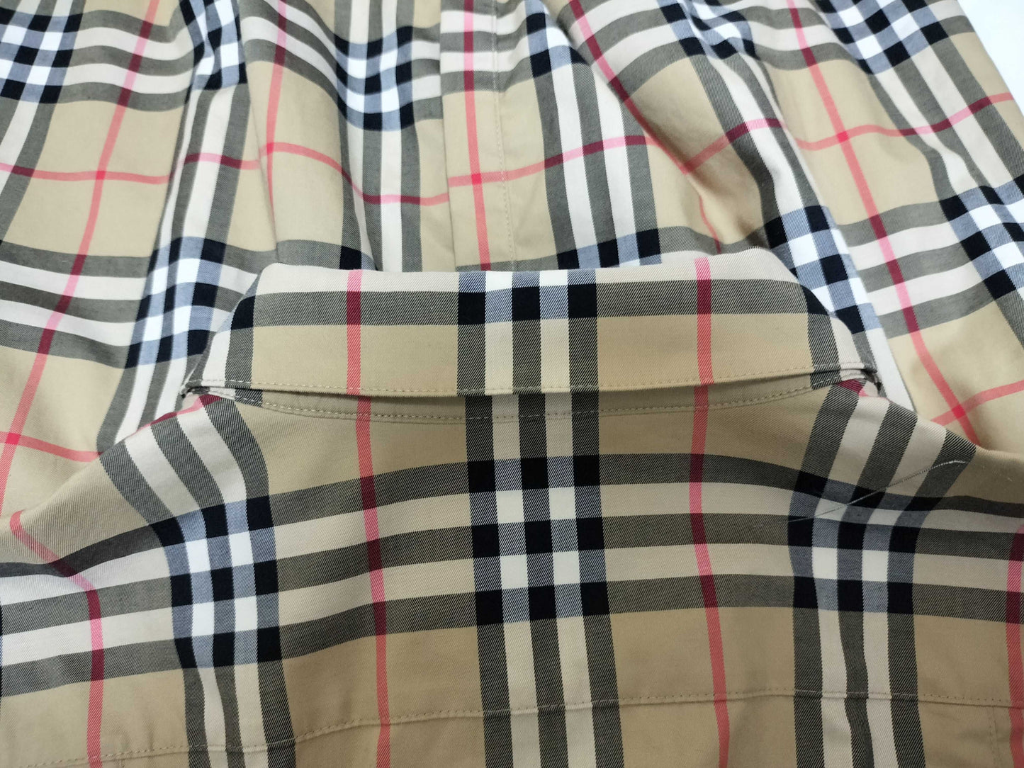 BURBERRY Nova Check Long Sleeve Shirt
