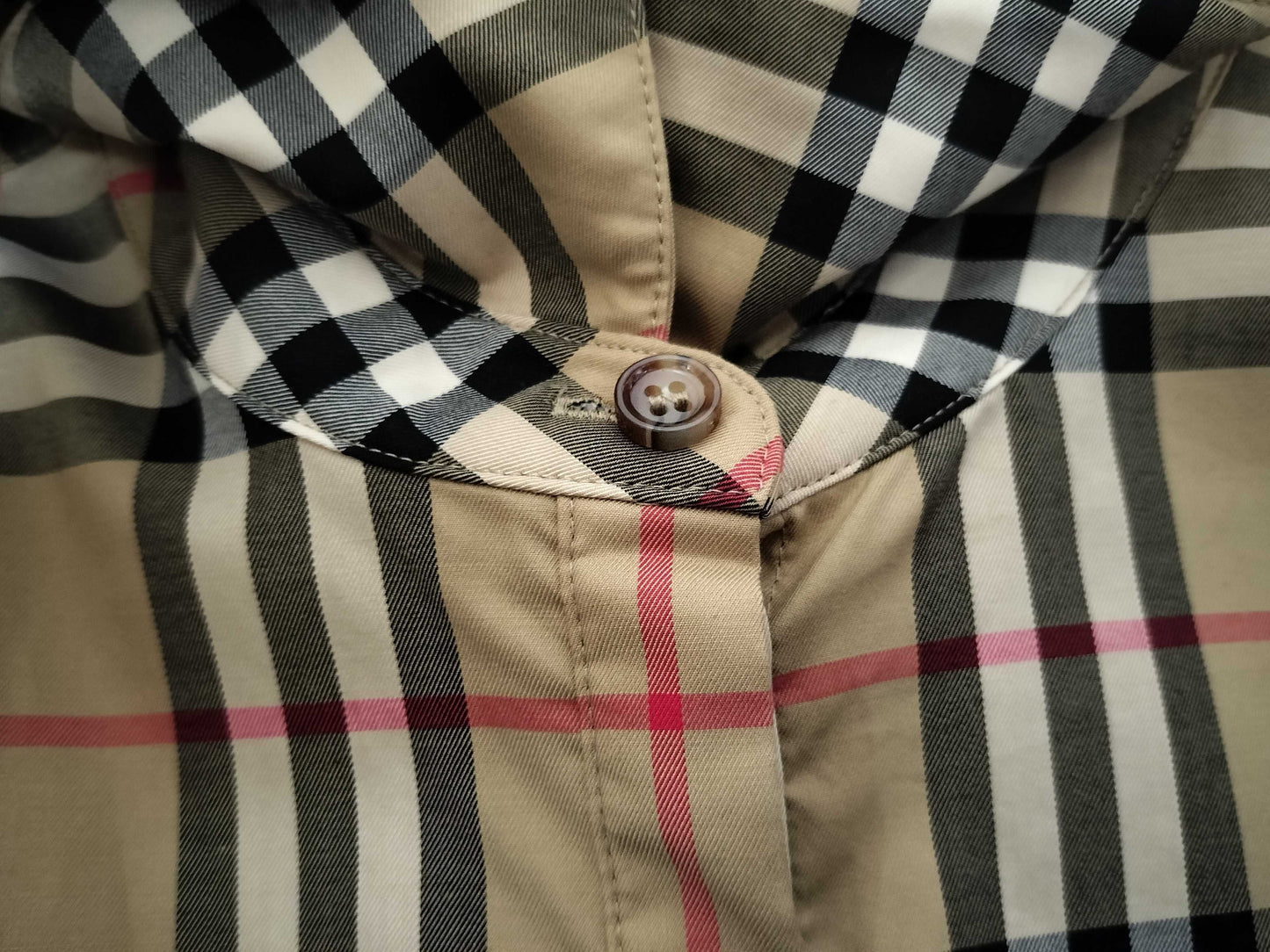 BURBERRY Nova Check Long Sleeve Shirt
