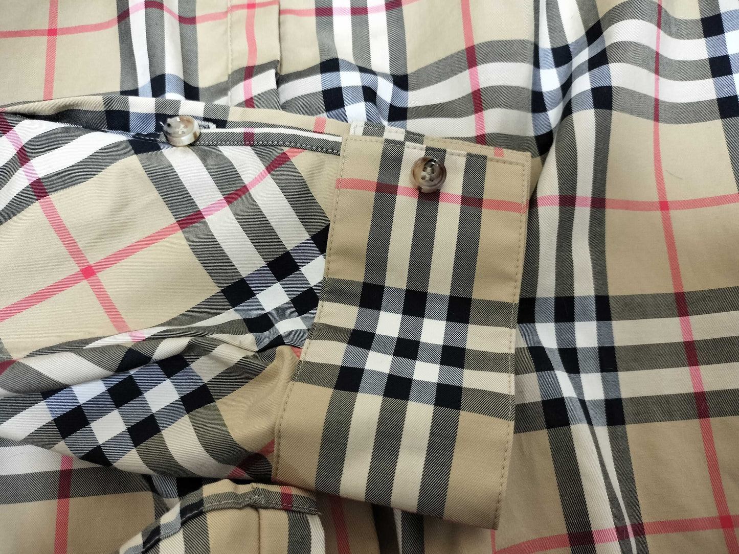 BURBERRY Nova Check Long Sleeve Shirt