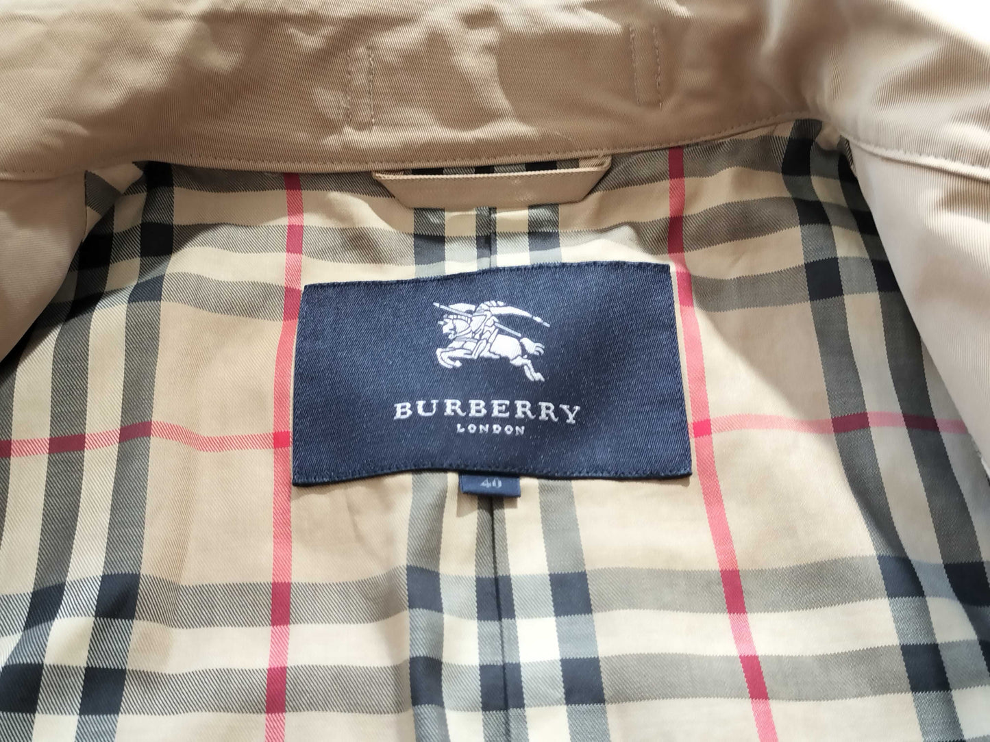 (10462_0209) BURBERRY Trench Coat Coat with Belt