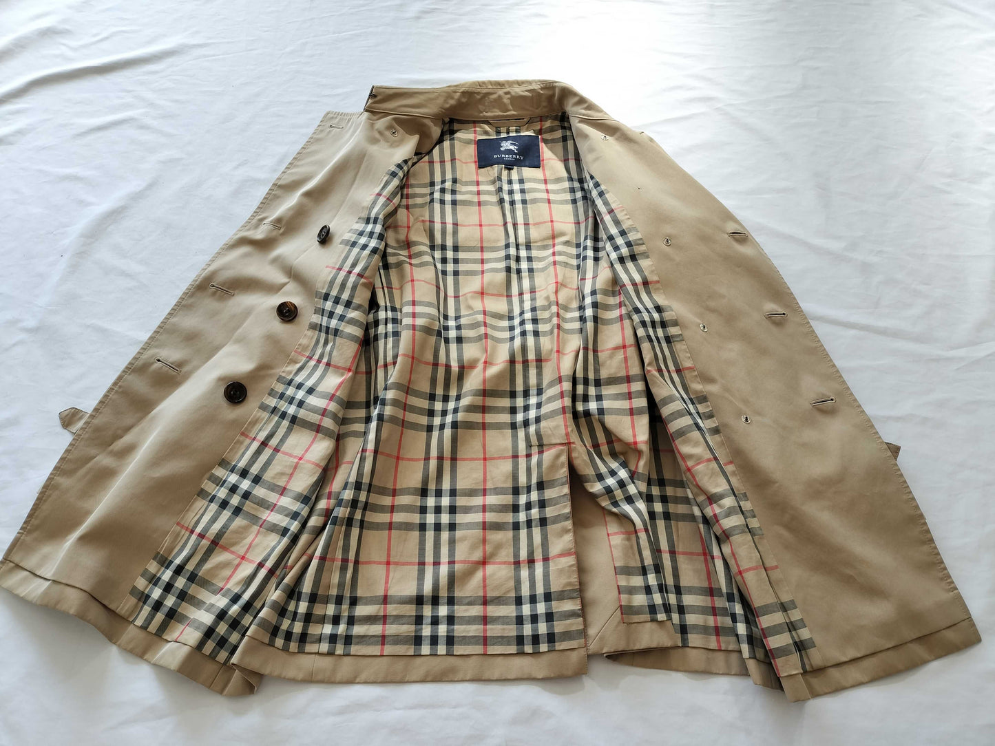 (10462_0209) BURBERRY Trench Coat Coat with Belt