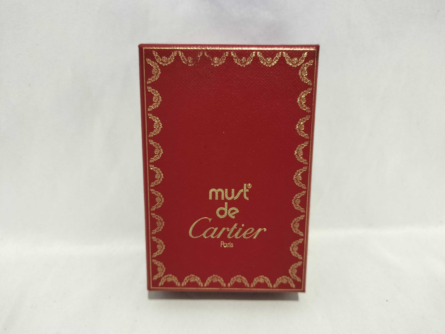 (10461_0058) Cartier Must Must De Cartier Cigarette Case Boxed, with Galler, Unused Other Accessories