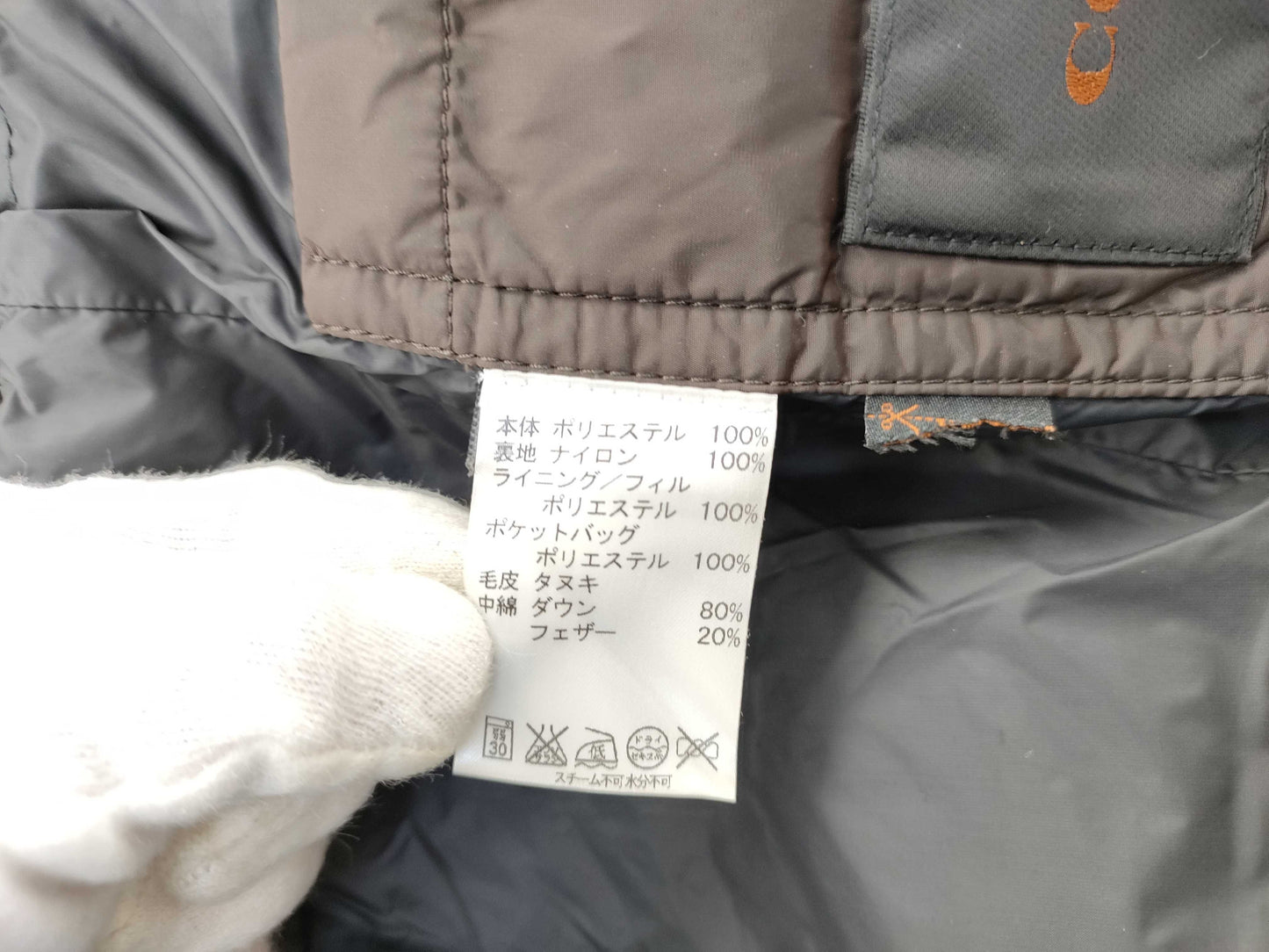 COACH Down Jacket Coat Long Fur Jacket
