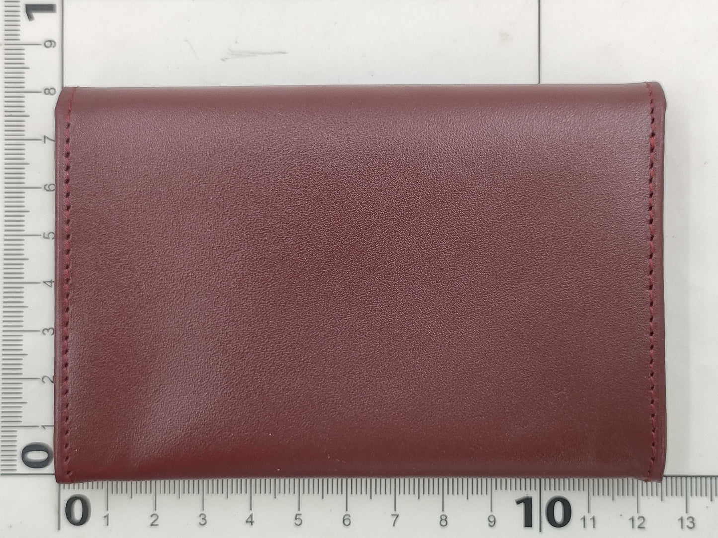 (10461_0055) Cartier Mast Mastline Card Case/Pass Case Bordeaux Unused Items with Box Card Case, Pass Case, Business Card Holder