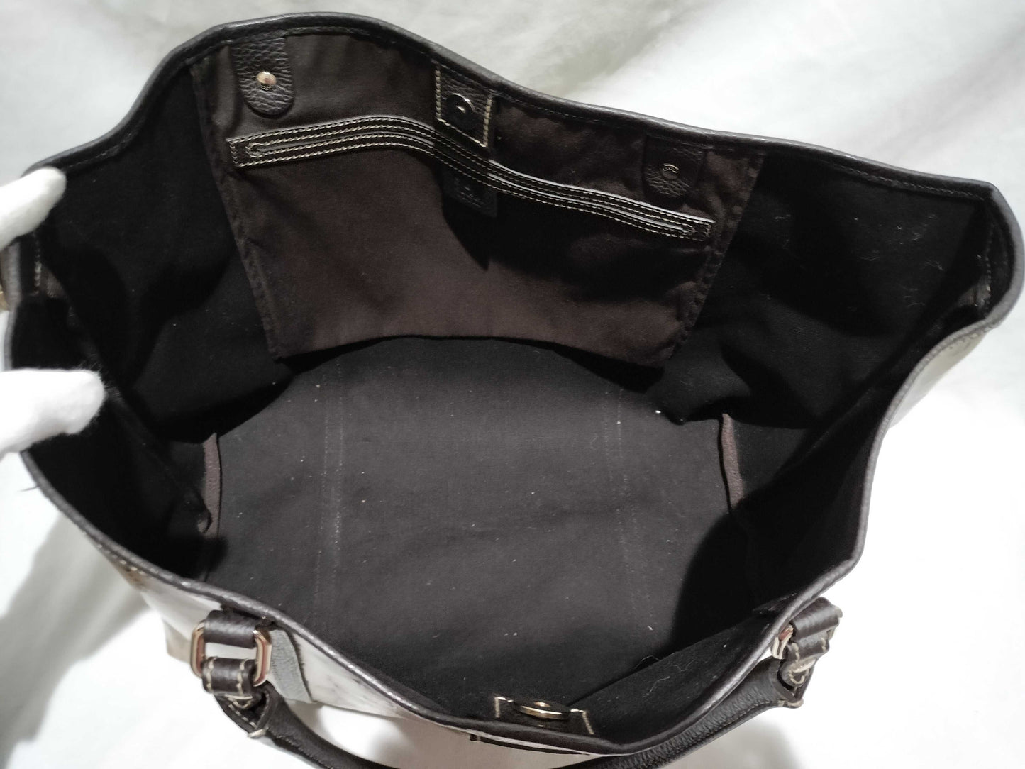 GUCCI GG Canvas Coated Canvas Tote Bag
