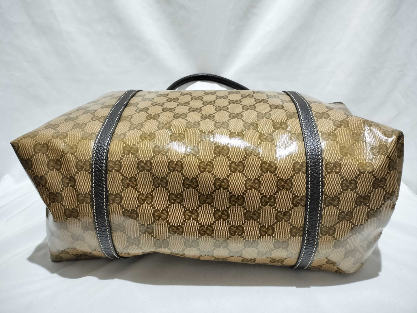 GUCCI GG Canvas Coated Canvas Tote Bag