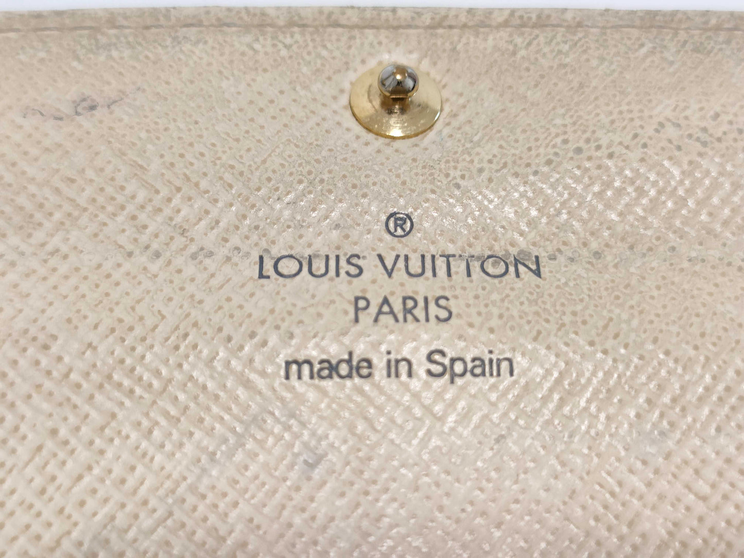 LOUIS VUITTON Damier Azur Sarah/Monogram Cardy Wallet