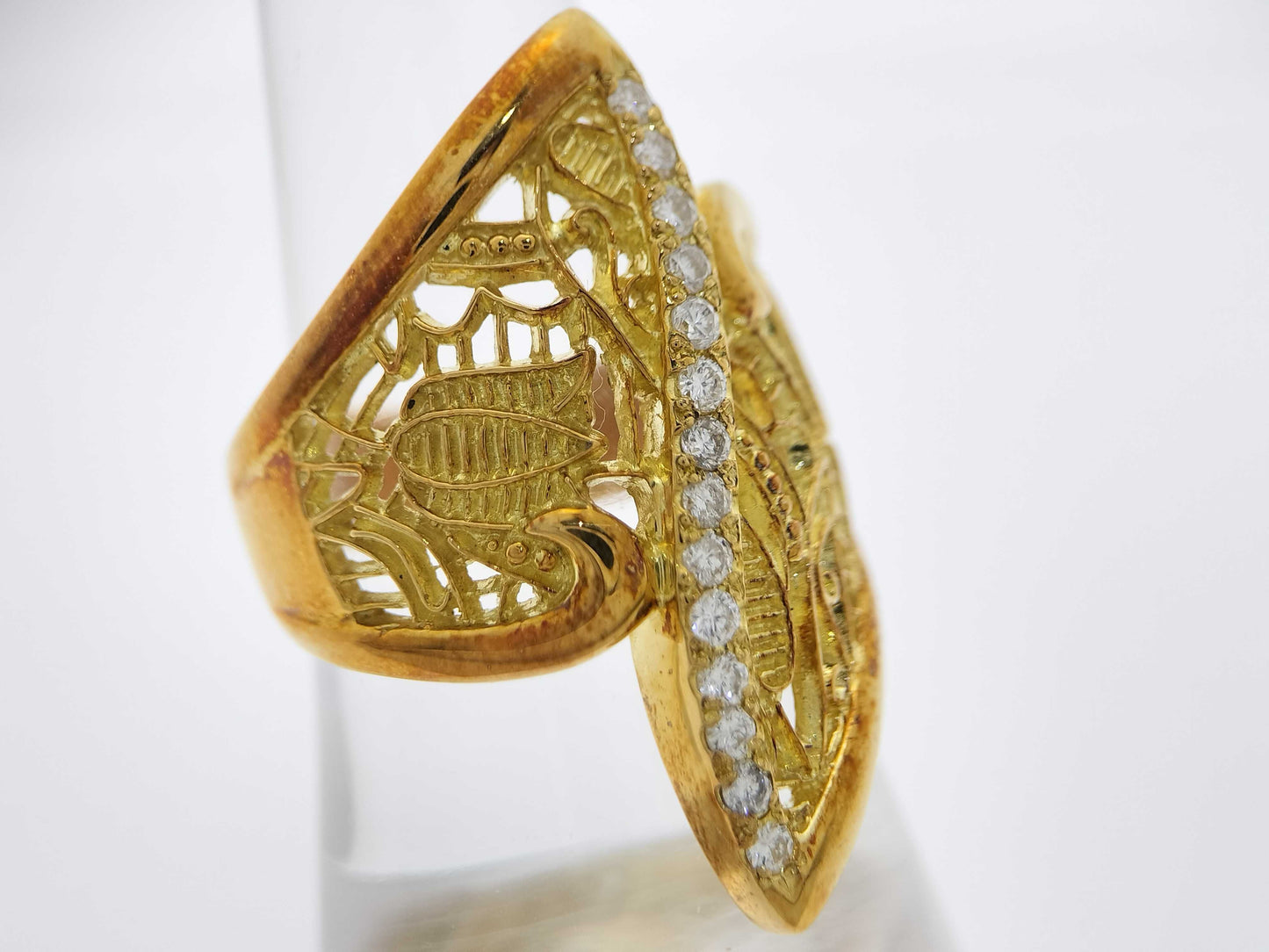 D0.36ct K18 12.8g Ring