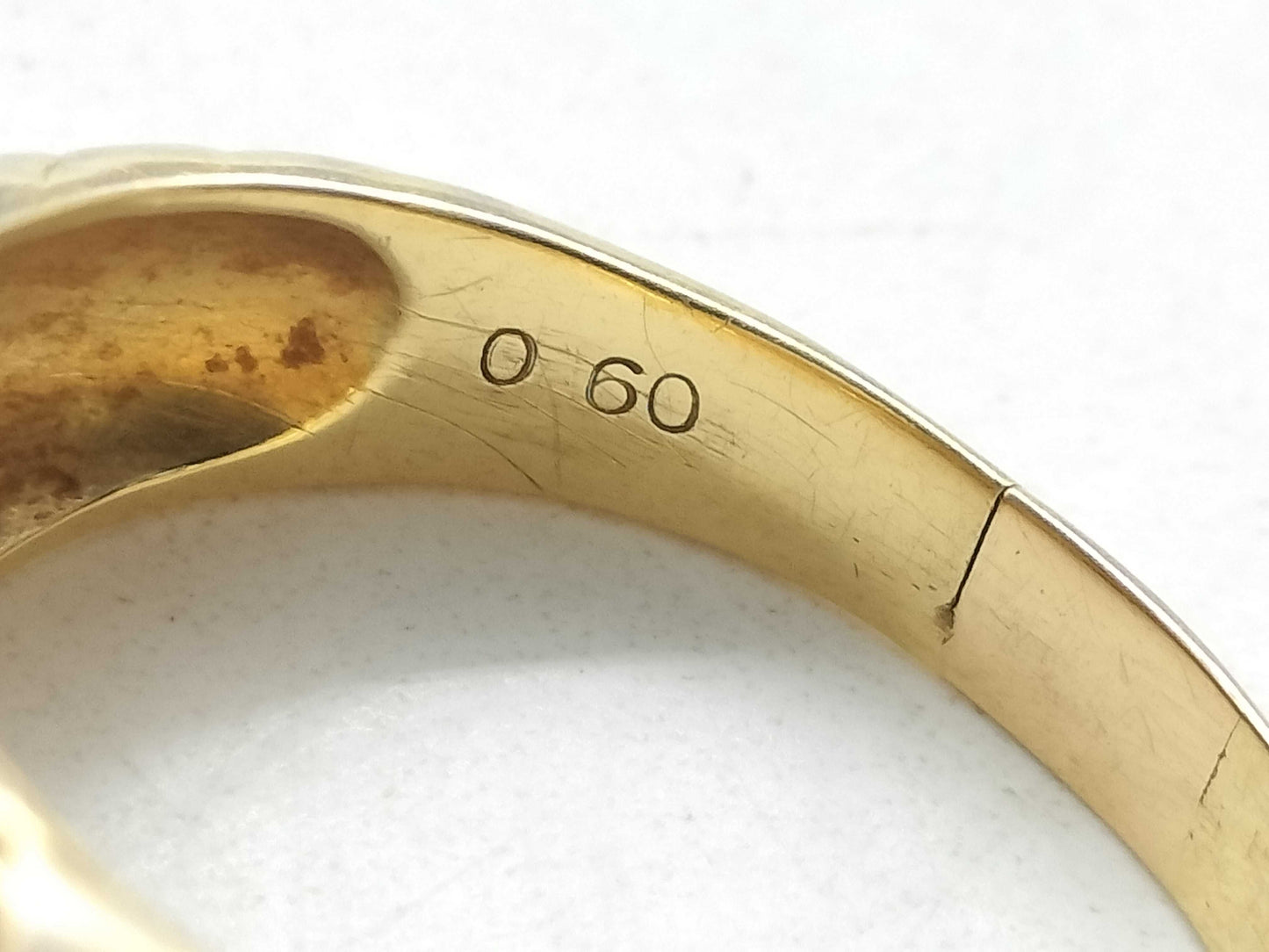 D0.60ct K18 7.2g Ring