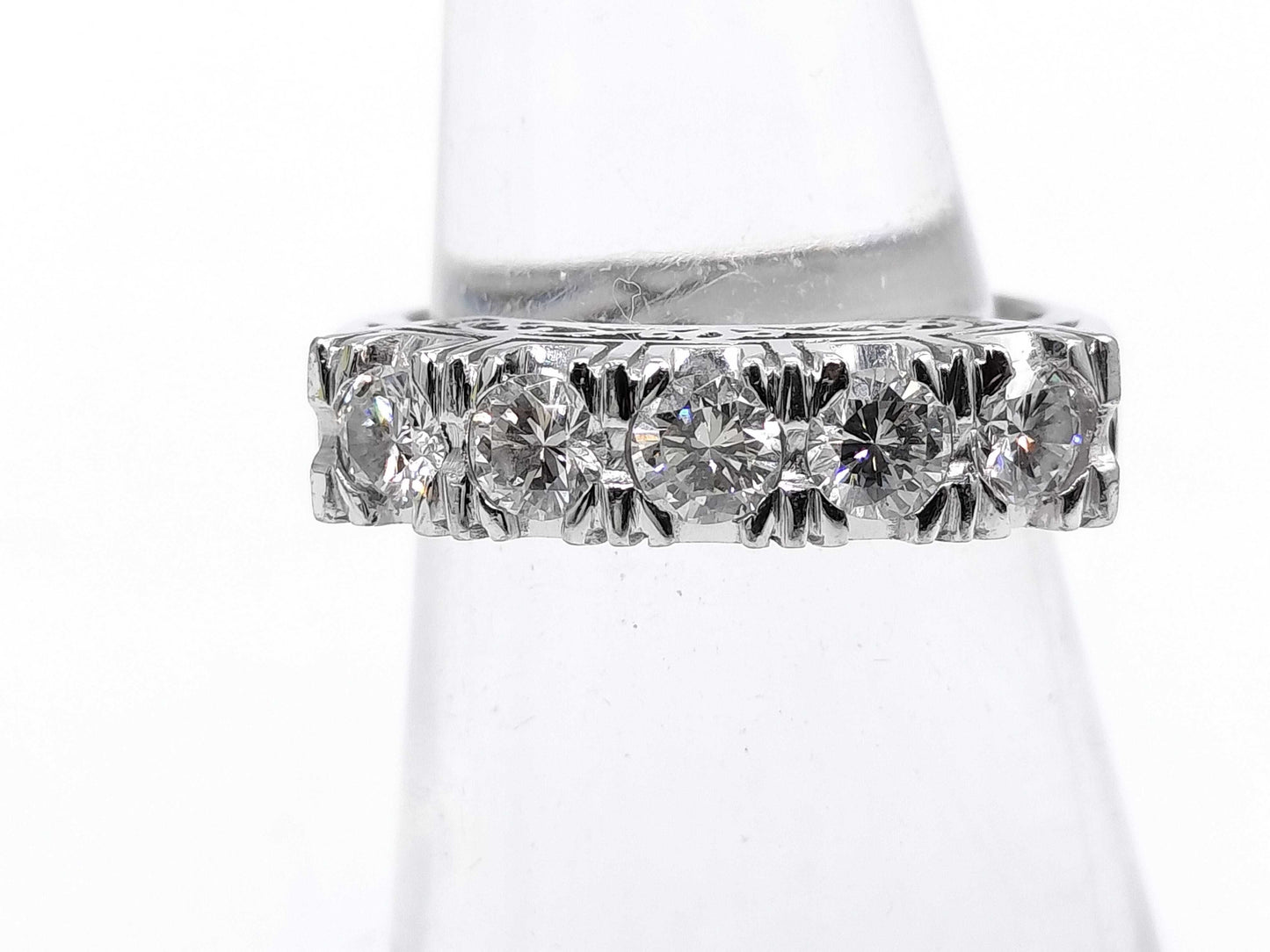 D0.65ct PT900 6.3g Ring