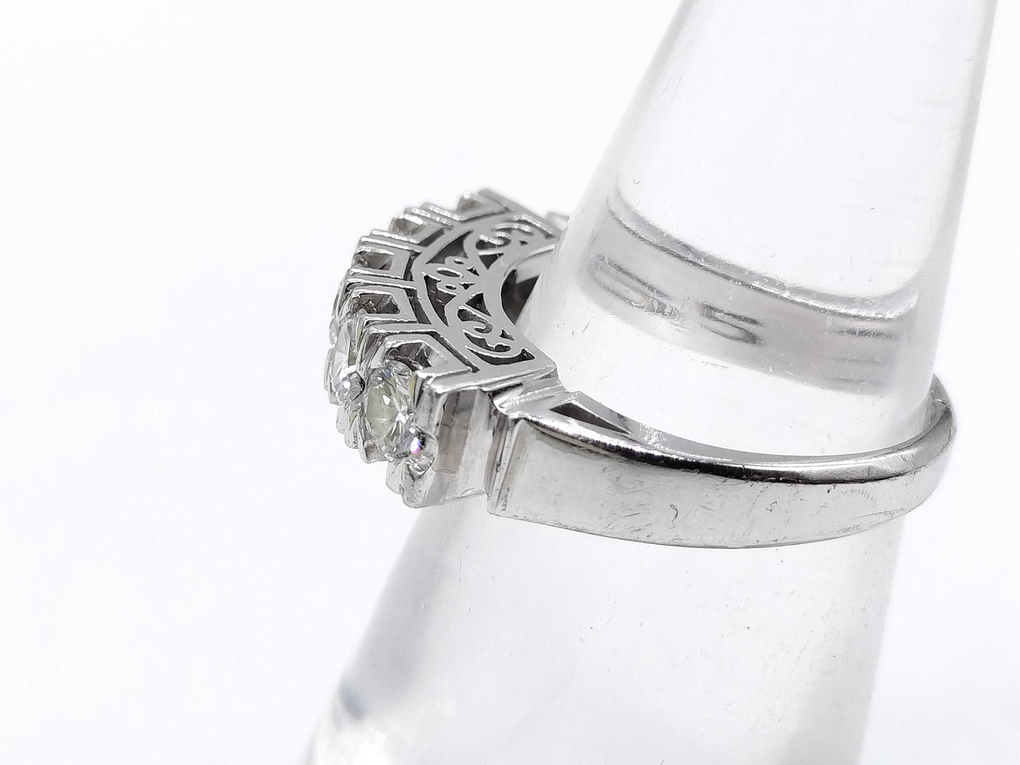 D0.65ct PT900 6.3g Ring