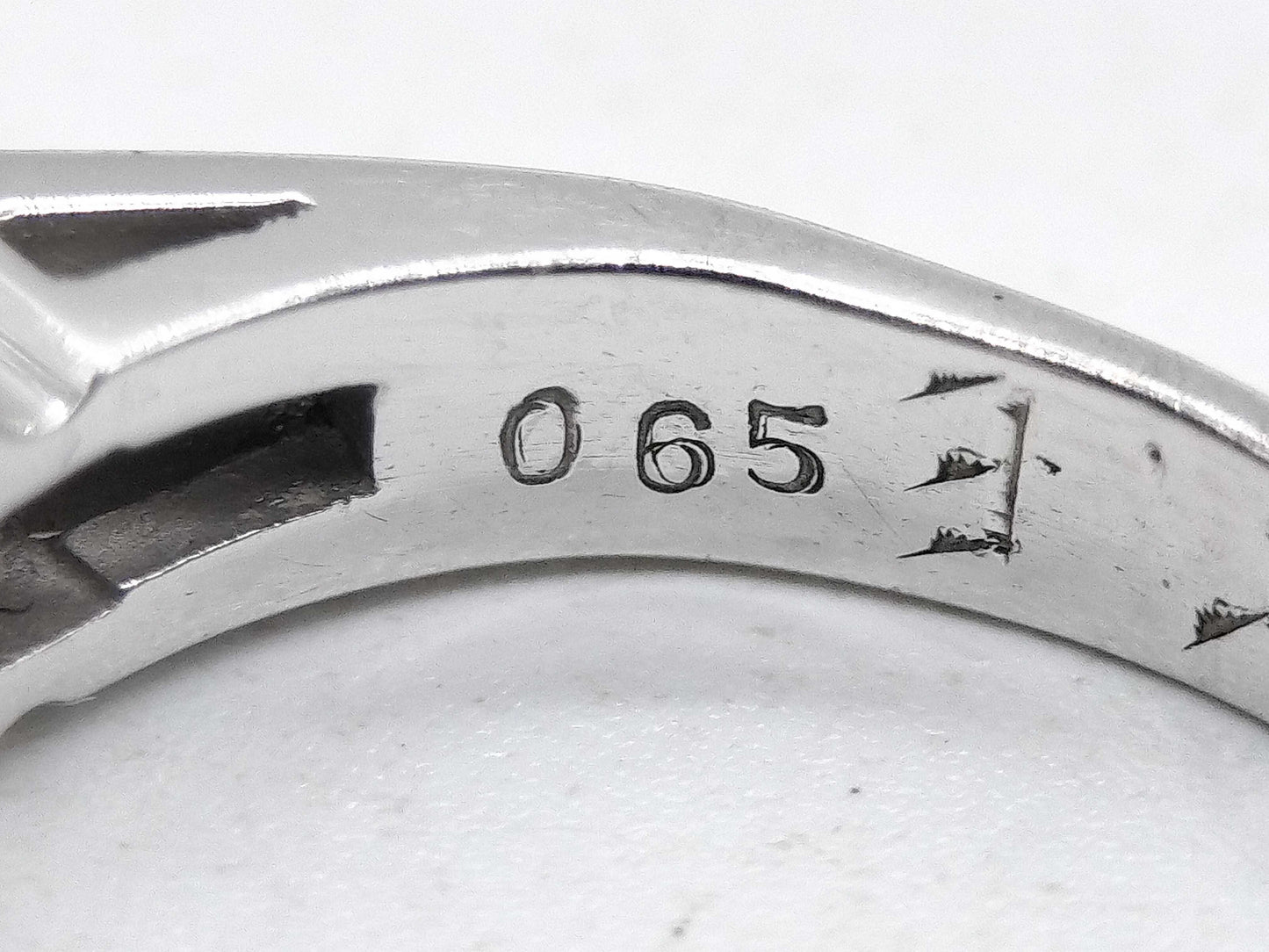 D0.65ct PT900 6.3g Ring