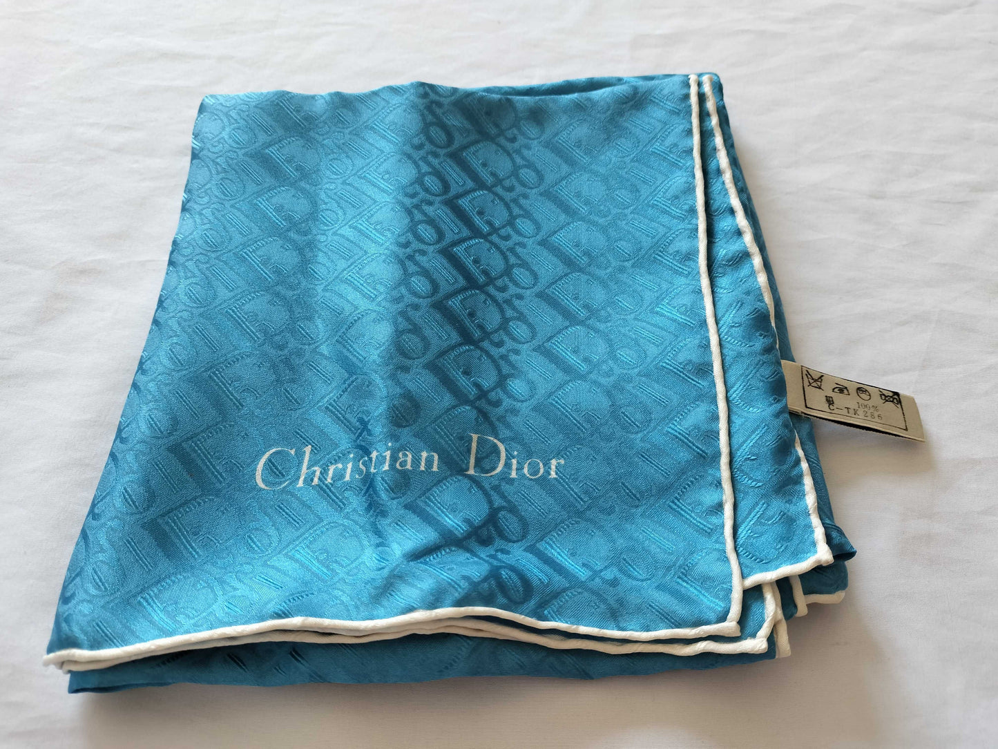 (10462_0347) Dior Trotter Scarf Silk Scarf