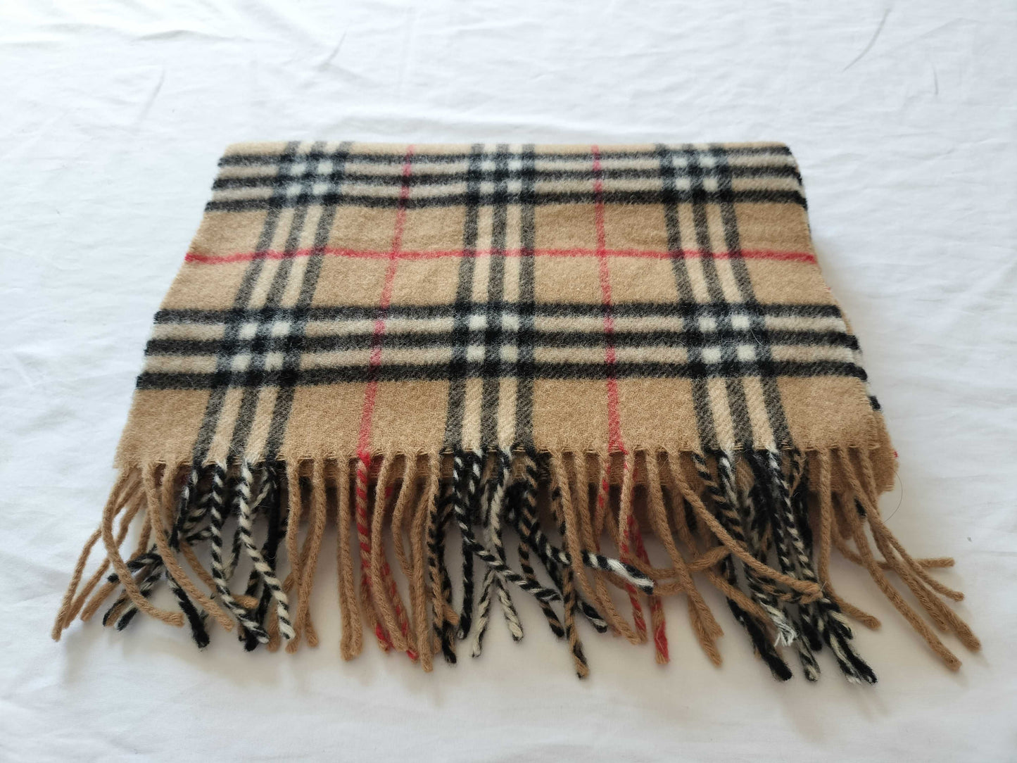 (10462_0220) BURBERRY Muffler Nova Check Muffler