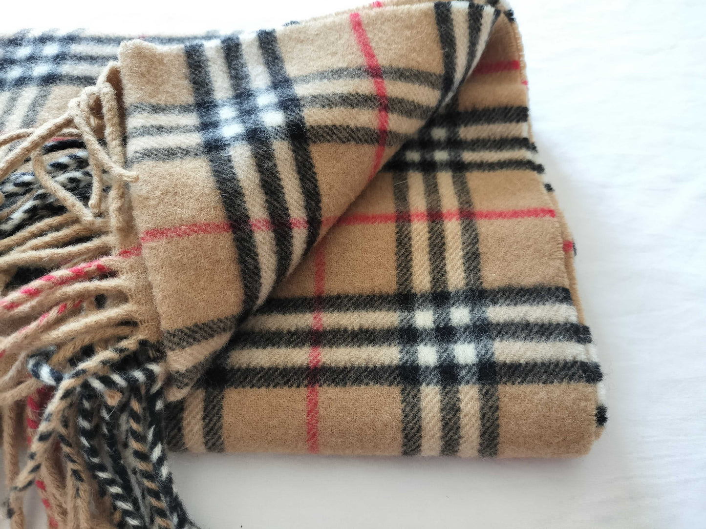 (10462_0220) BURBERRY Muffler Nova Check Muffler