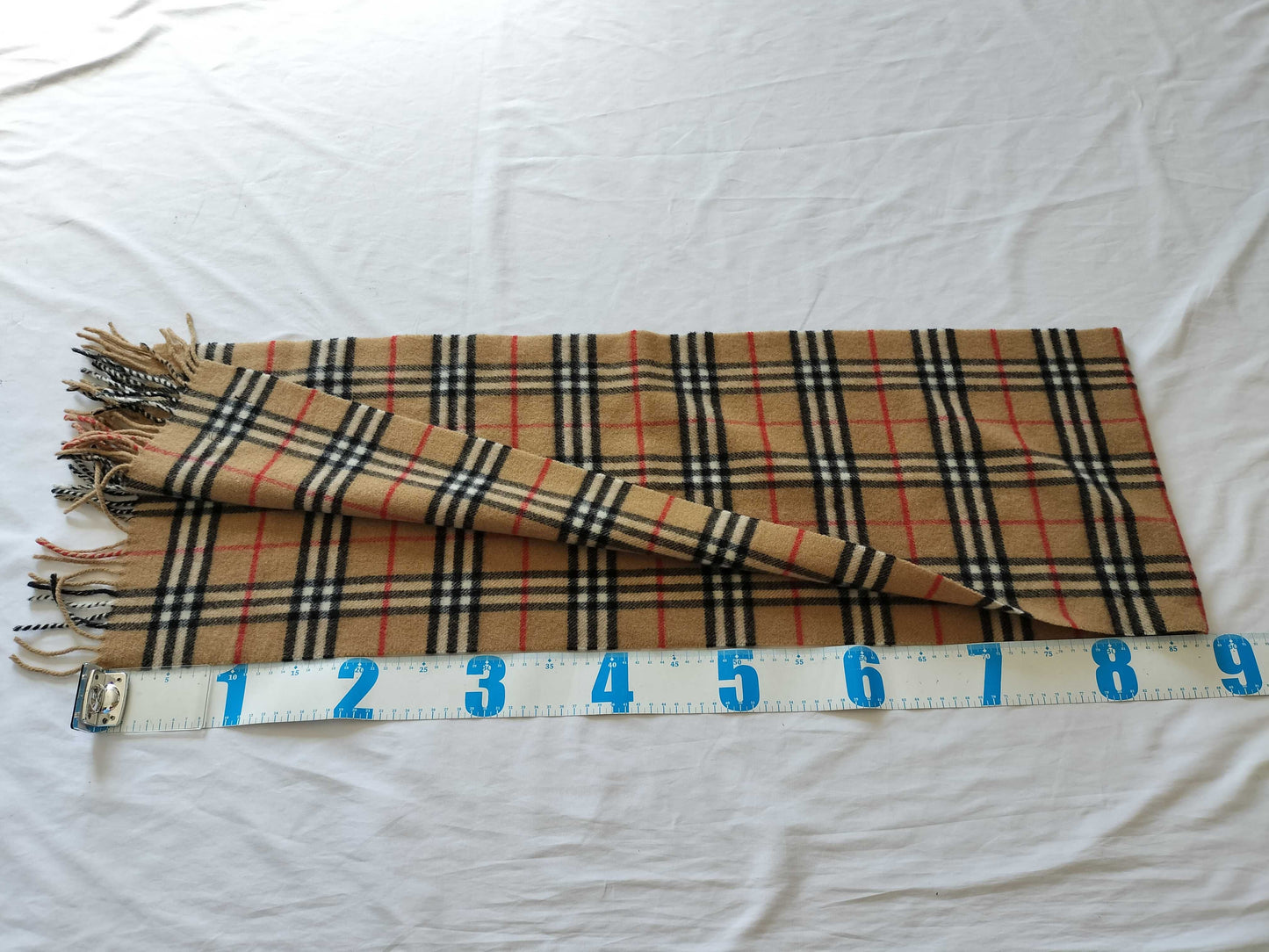 (10462_0220) BURBERRY Muffler Nova Check Muffler