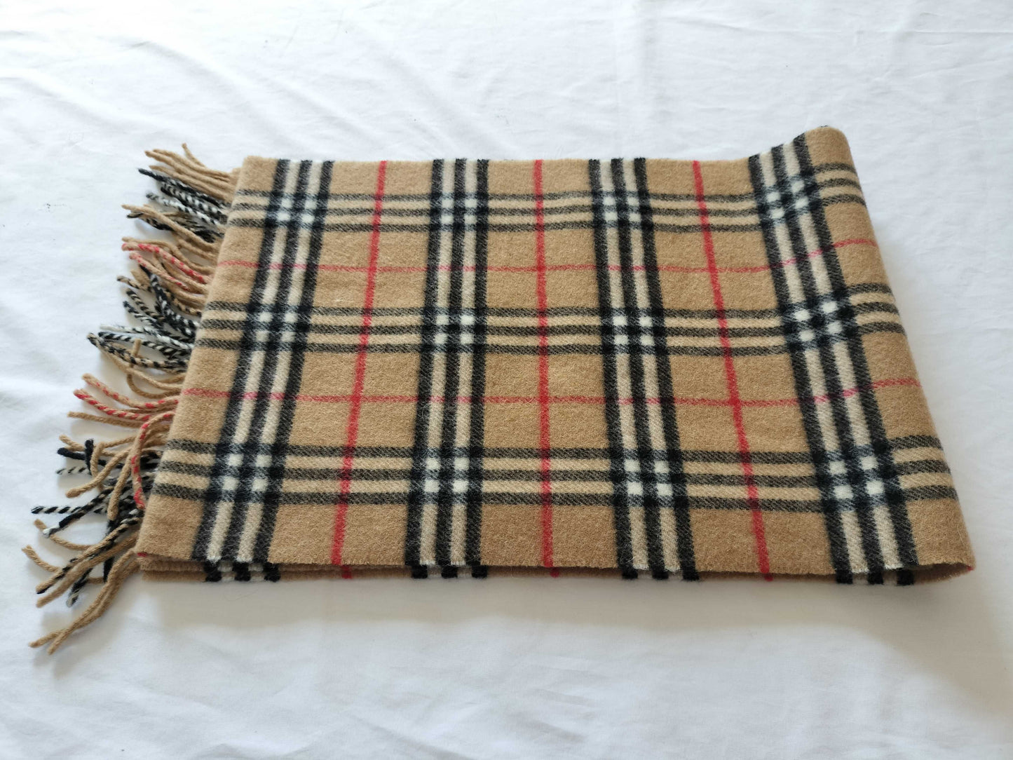 (10462_0220) BURBERRY Muffler Nova Check Muffler