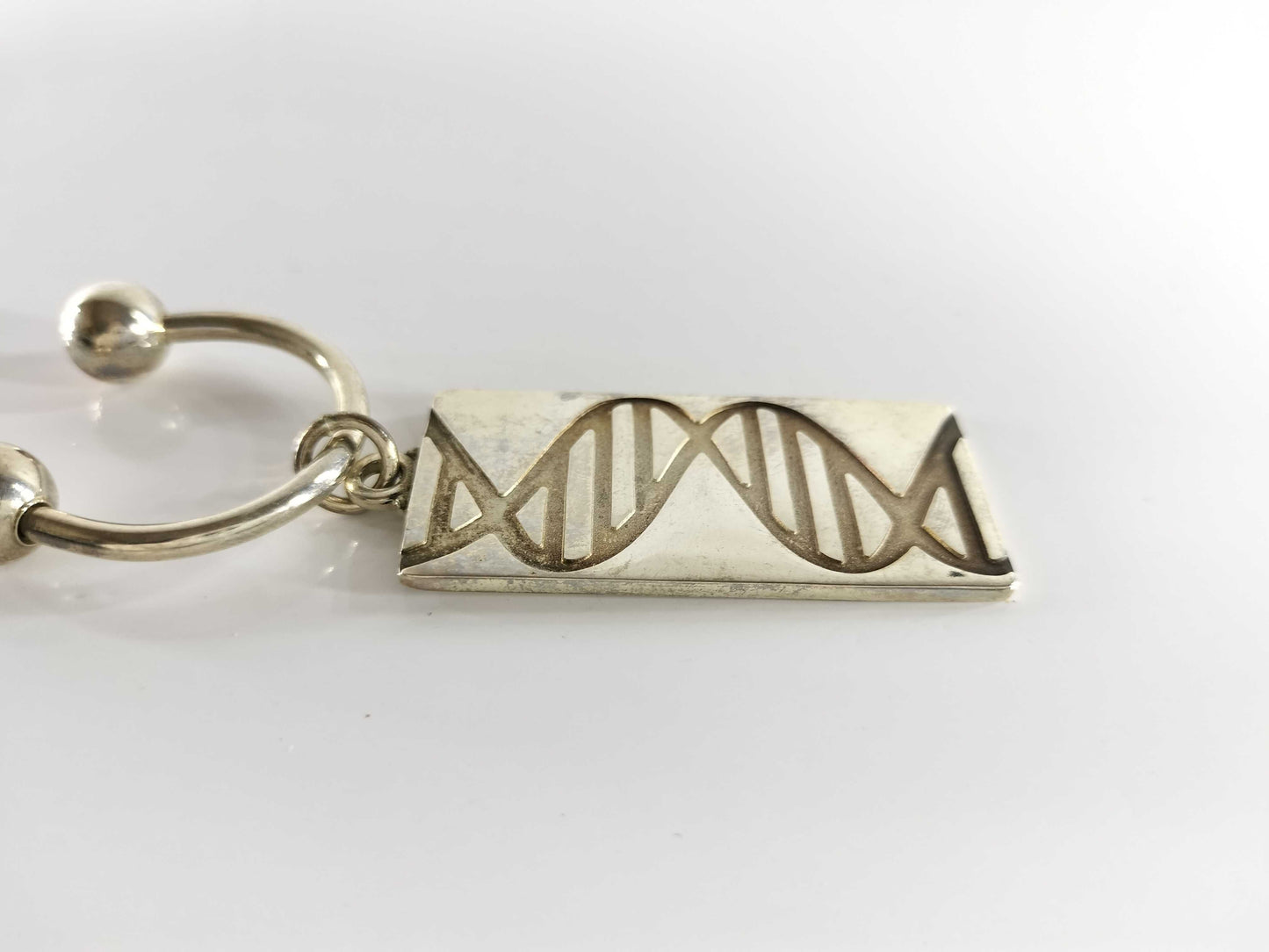 Tiffany & Co. JCR Plate 20th Anniversary Key Ring SV925 24.3g Charm