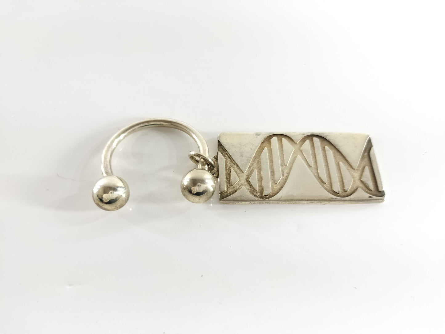 Tiffany & Co. JCR Plate 20th Anniversary Key Ring SV925 24.3g Charm